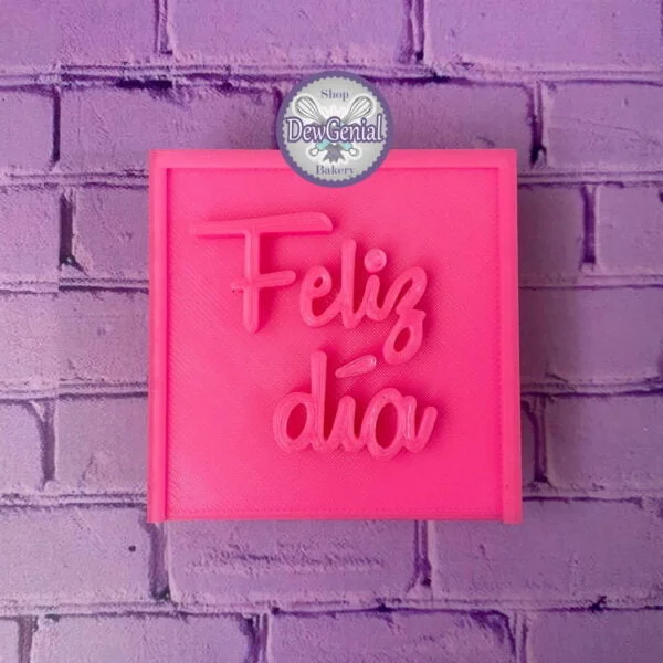 Stamp Feliz Día Fd22 DewGenial