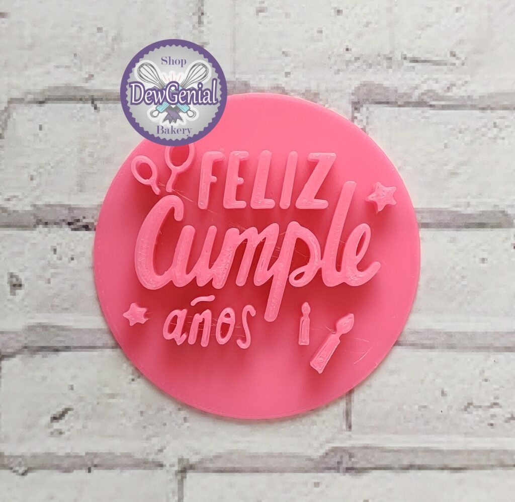 Stamp Feliz Cumpleaños ref. st013 DewGenial