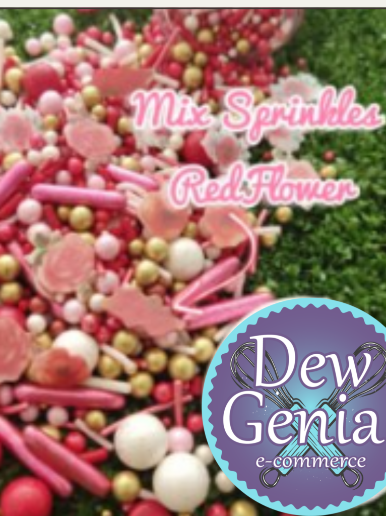 Sprinkles Mix Red Flower x70gr | Carrera 83 52A 45SUR