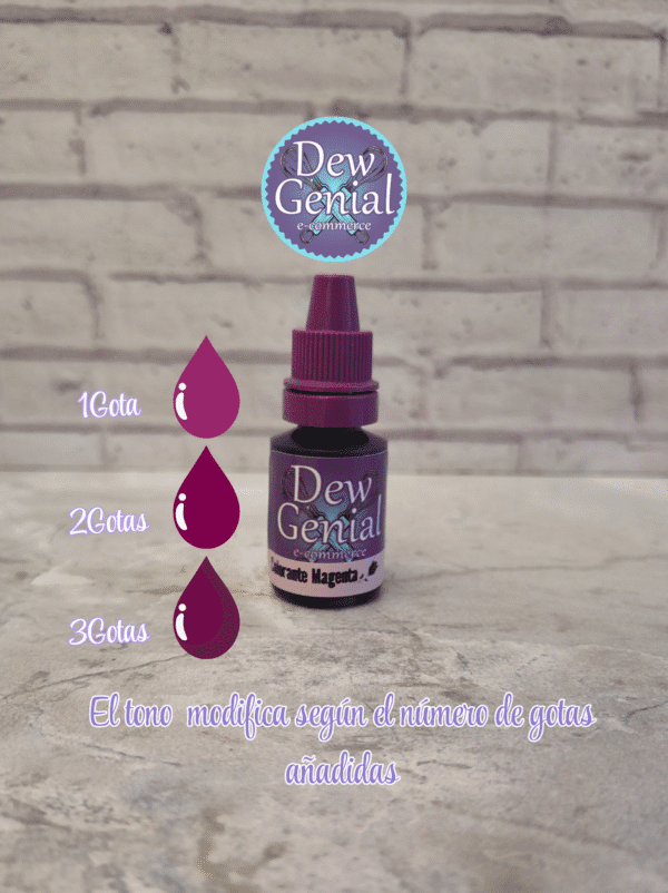 Colorante Para Velas Magenta 10ml