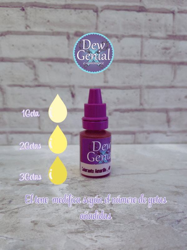 Colorante Para Velas Amarillo 10ml