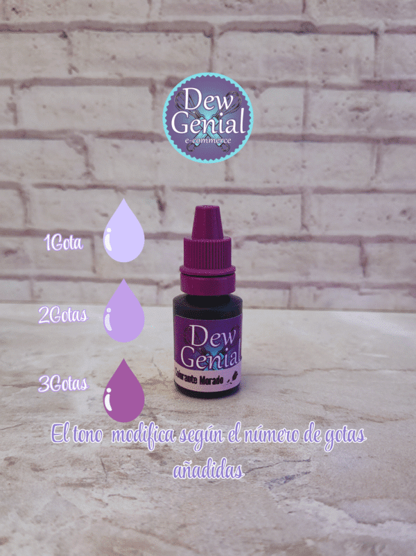 Colorante Para Velas Morado 10ml