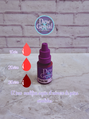 Colorante Para Velas Rojo 10ml