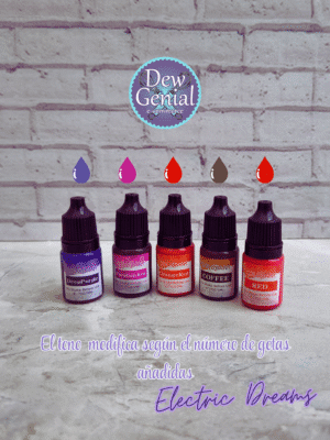 Colorante Para Velas Set X5 Electric Dreams 5ml