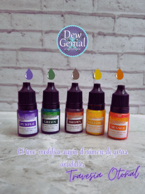 Colorante Para Velas Set X5 Travesia Otoñal 5ml
