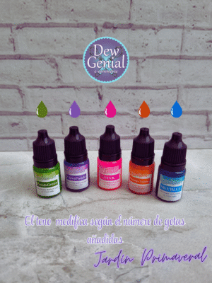 Colorante Para Velas Set X5 Jardin Primaveral 5ml