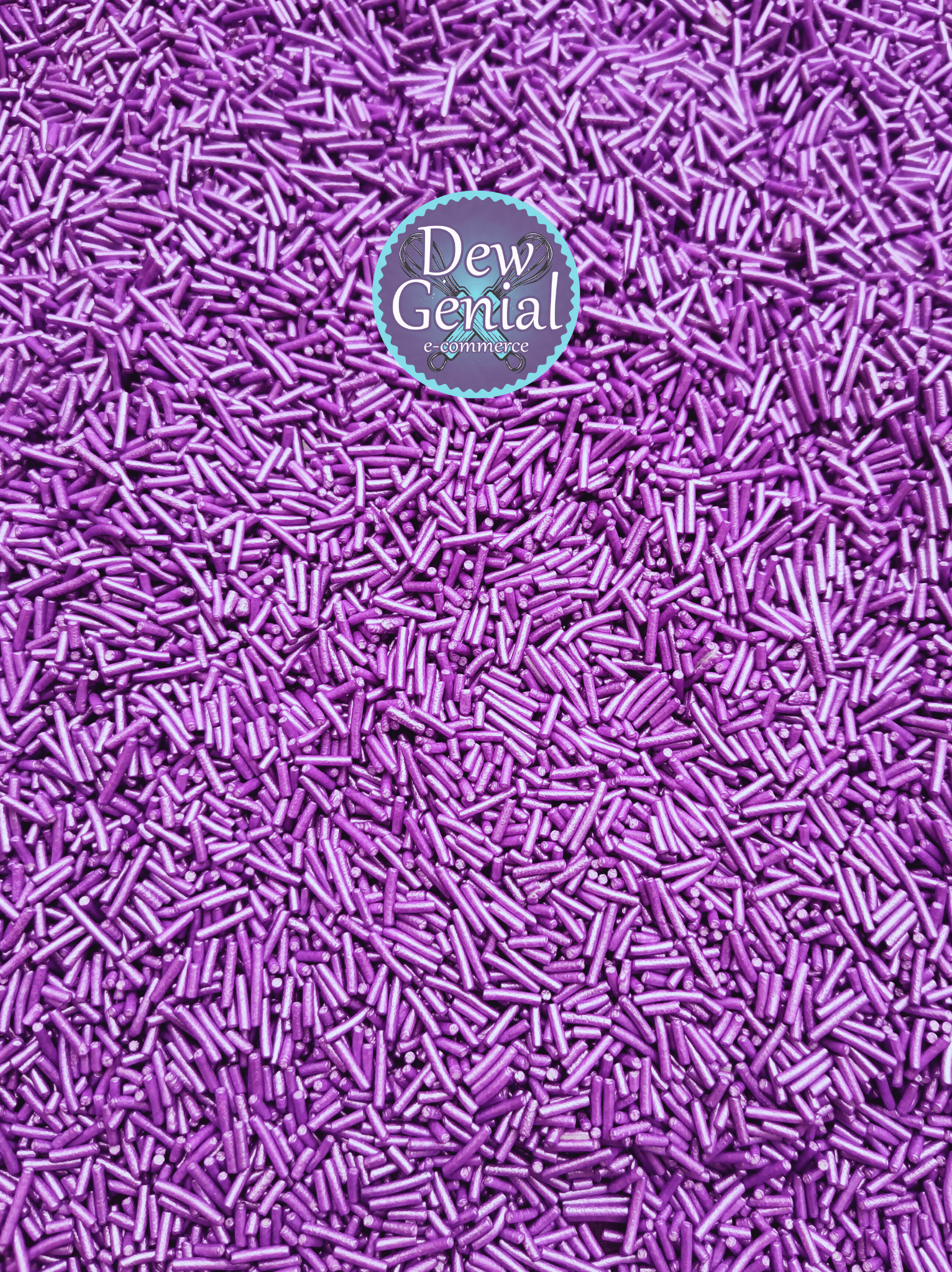 Jimmies Morada Pastel Metalizada x50gr