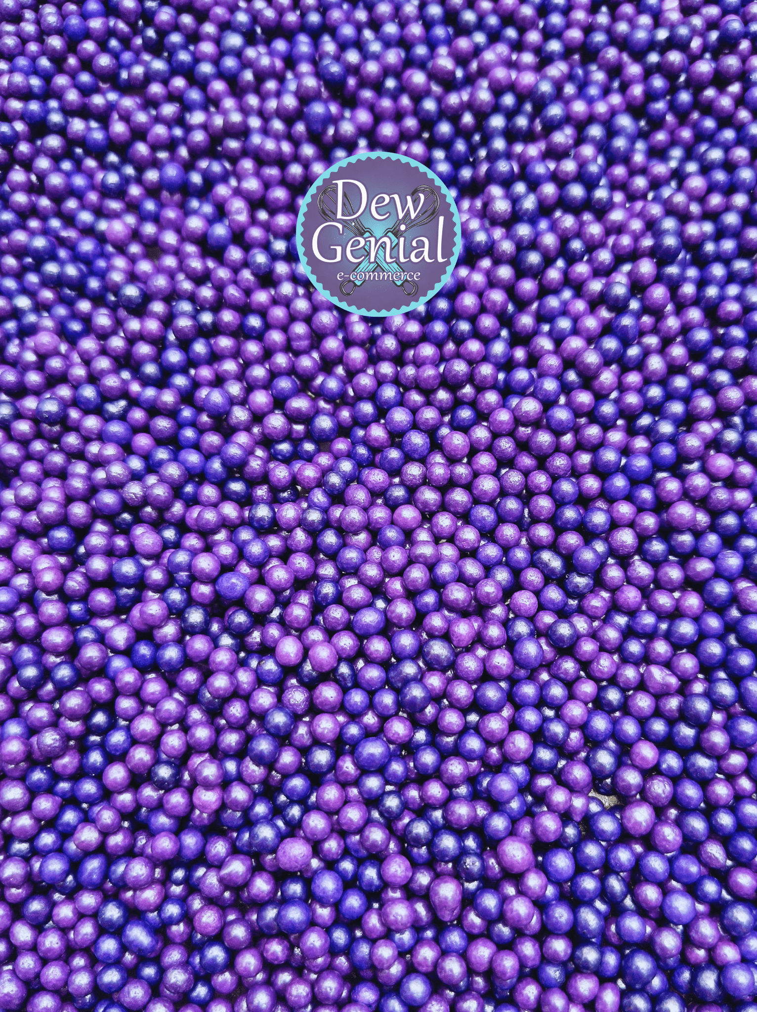 Gragea Perla Morada Pastel 4mm x50gr