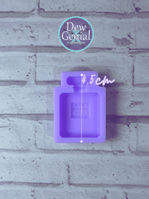 Molde De Silicona Perfume Mujer 4.5Cm DG-1434