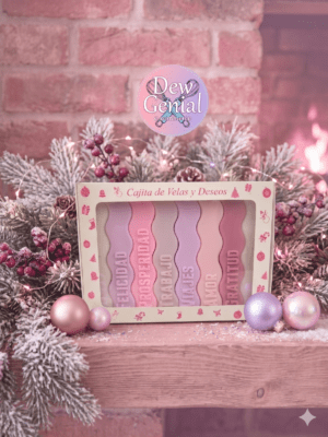 Caja Ref. Deseos 7 de Velitas Baby 12cm * 16.5 cm